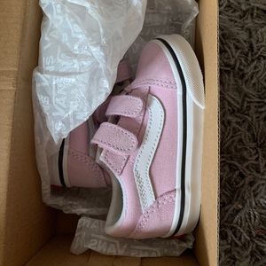 Baby girl pink vans size 5.5